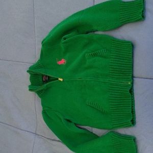 Girls Polo Sweater. NWOT. Size 6X